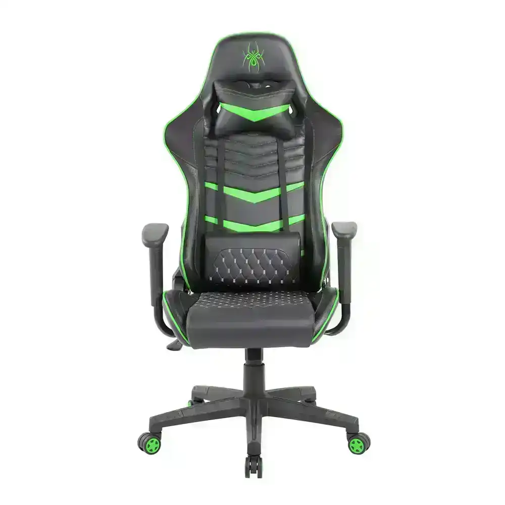 Pure Acoustics SpiderIron 180° Recline Gaming/Office Chair Back/Neck Support GR