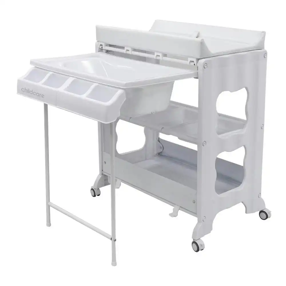 Childcare Montana 100cm Baby/Infant Changing/Bathing Table Change Centre White