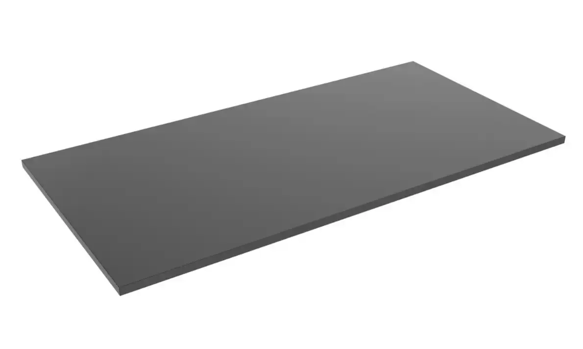 Brateck Particle Board Desk Board Black 150cm f/Sit-Stand Desk Frame Office/Home