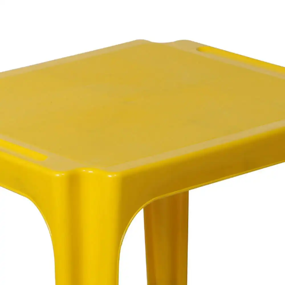 Tuff Play 60cm Tinker Table Kids Plastic Desk Furniture Indoor/Outdoor 2-6y YLW