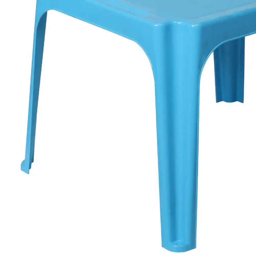 Tuff Play 60cm Tinker Table Kids Plastic Desk Furniture Indoor/Outdoor 2-6y Aqua