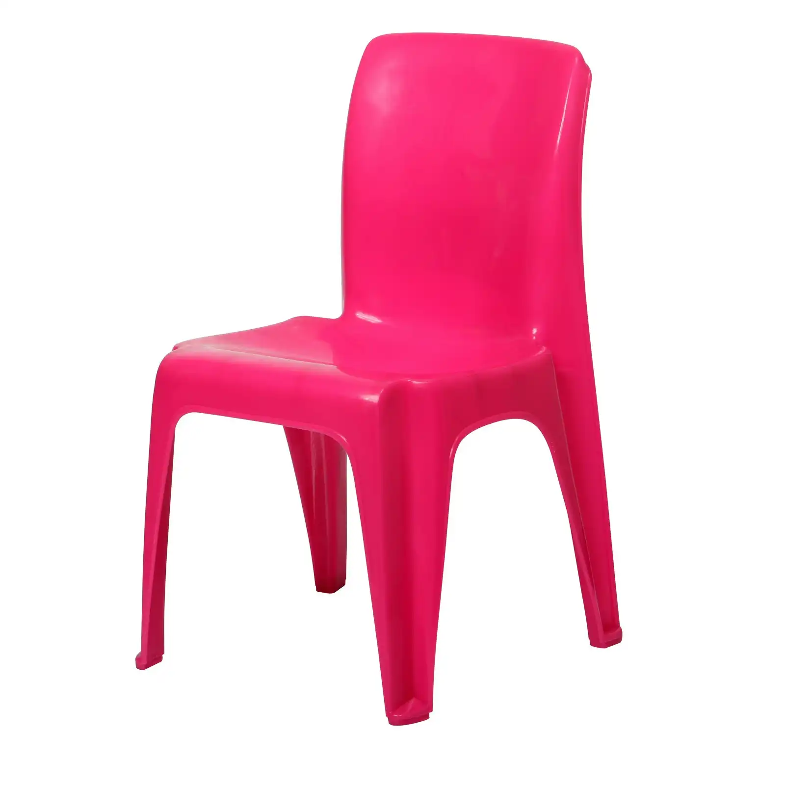 2x Tuff Play 53cm Tinker Chair Kids Plastic Furniture Indoor/Outdoor 2-6y Pink