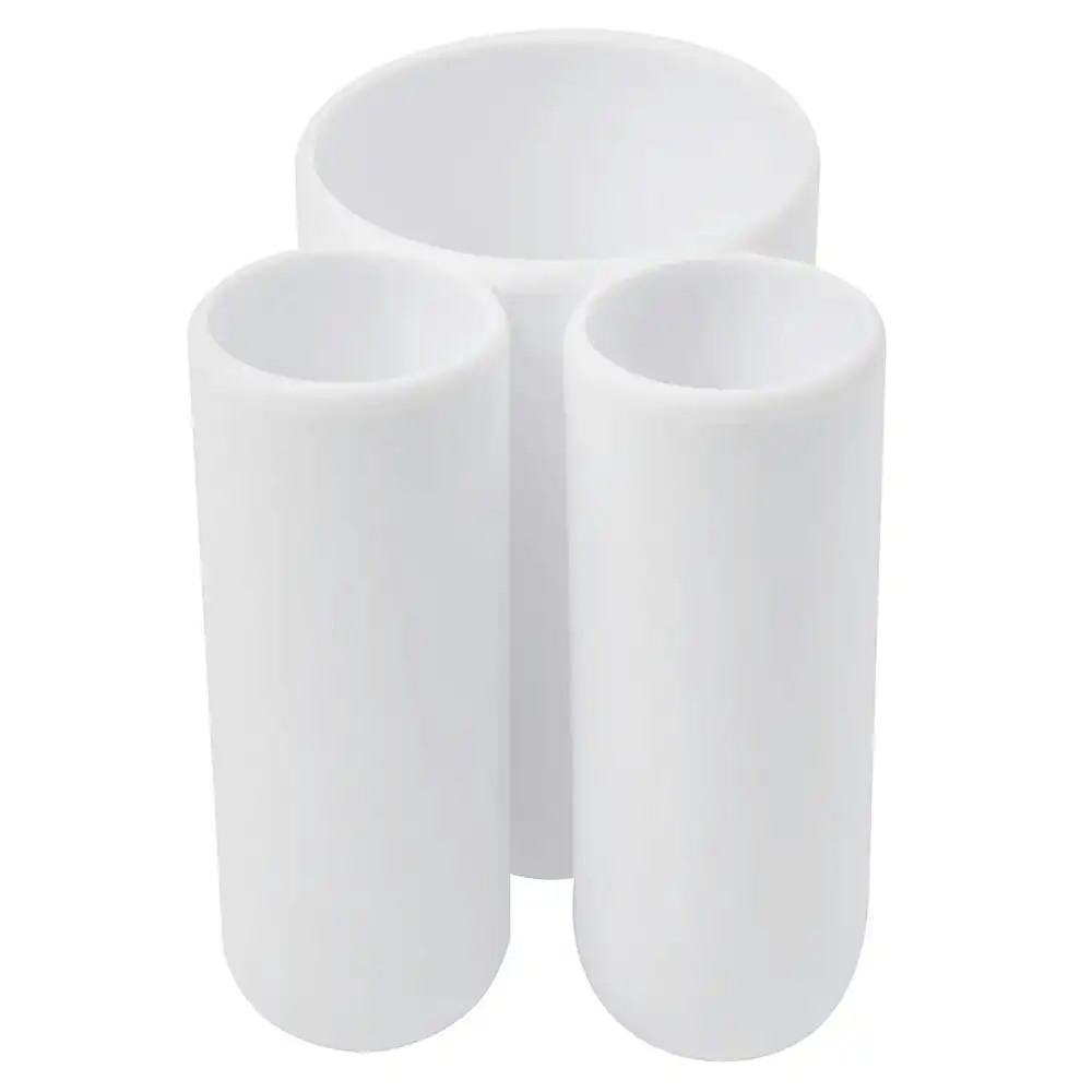 Umbra 10cm White Touch Toothbrush Cup Holder Home/Bathroom Storage/Organisation