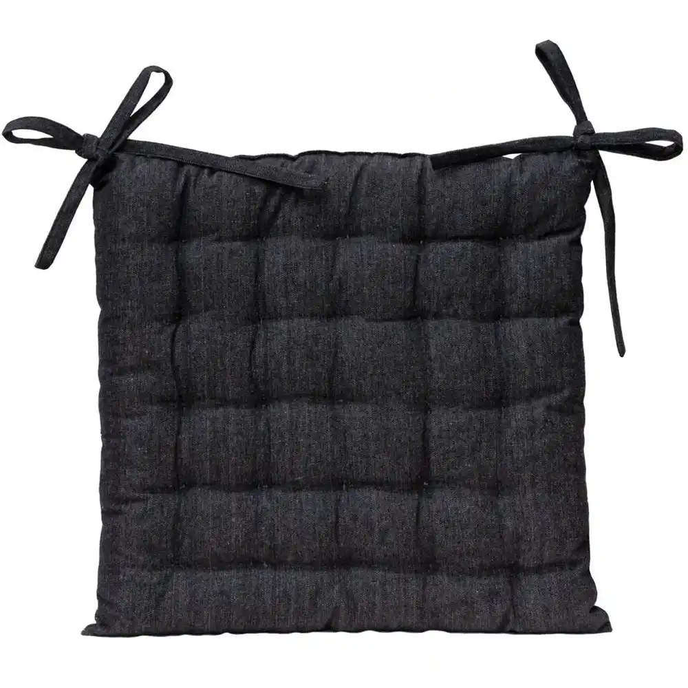 J.Elliot Outdoor Soft Sqaure Décor Seat/Bench/Sofa Cushion Chair Pad 40x40cm BK