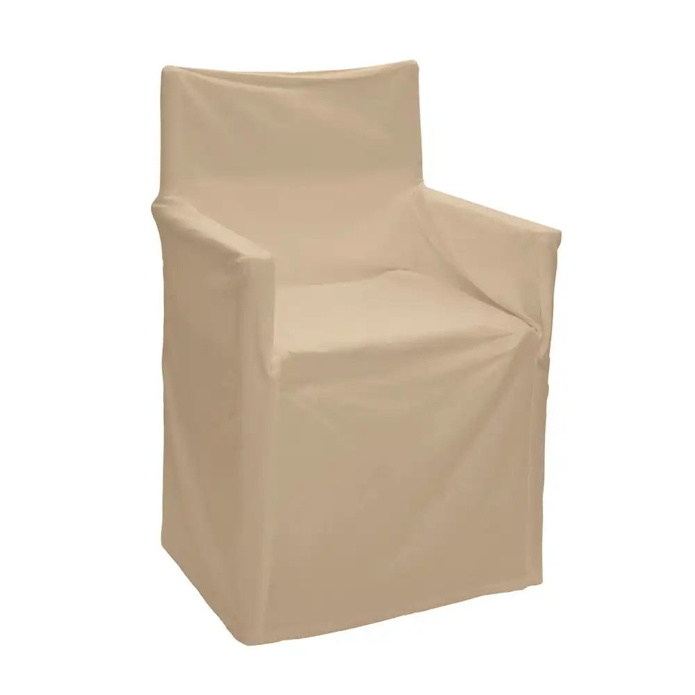 J.Elliot Outdoor Solid Director Chair Cotton Cover/Protector Standard Taupe