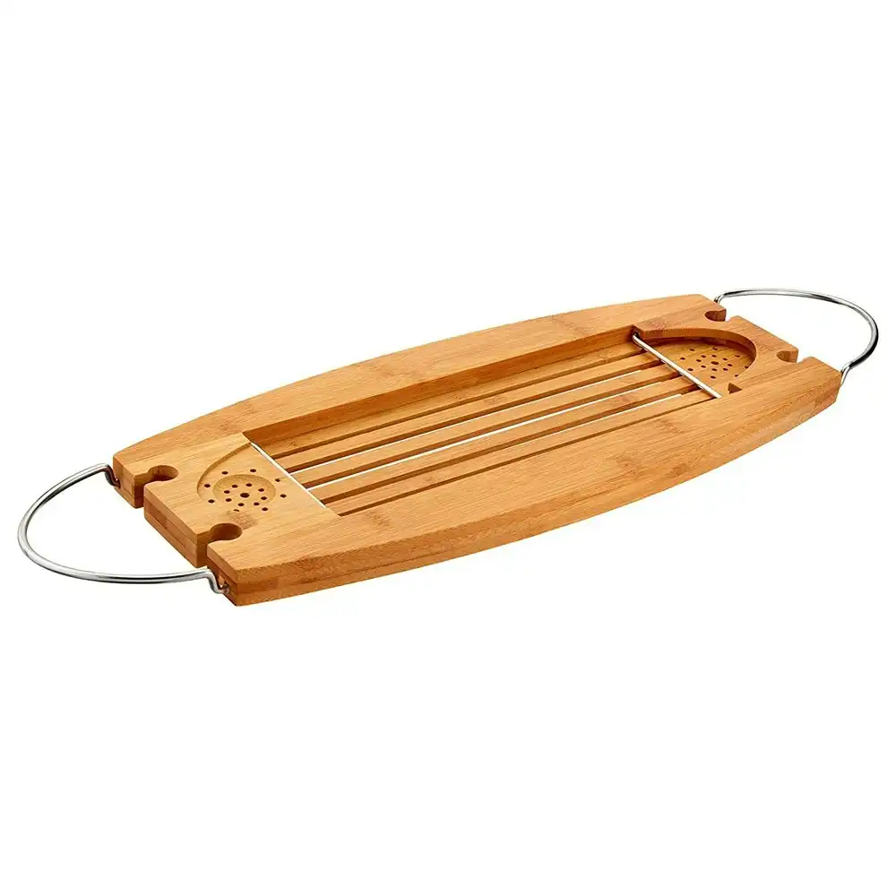 Umbra Tranquil Hanging Bathtub Caddy/Storage w/Built In Hook Natural 49x20.5x2cm