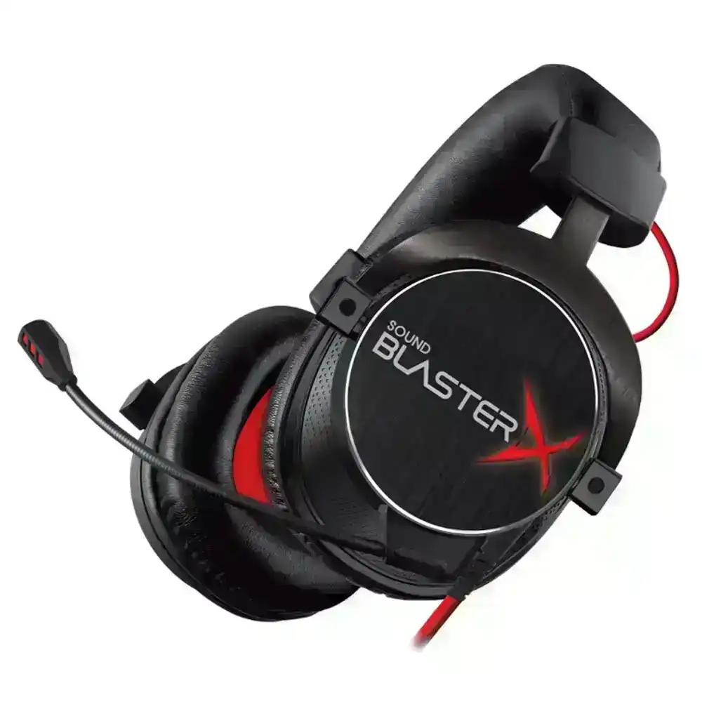 Creative Sound Blaster Pro H7 Gaming Headphone/Headset w/ Mic for PC/Laptop BLK