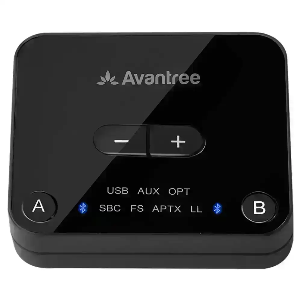 Avantree Audikast Plus Wireless/Bluetooth 5.0 Audio Transmitter for TV/PC/Laptop