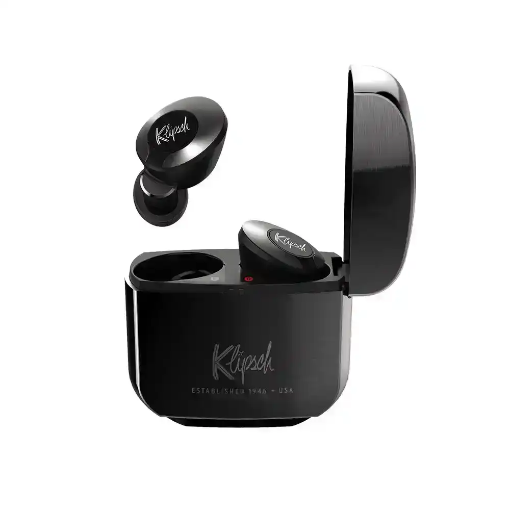 Klipsch T5 II Bluetooth 5 True Wireless ANC In-Ear Earphones/Earbuds Gunmetal