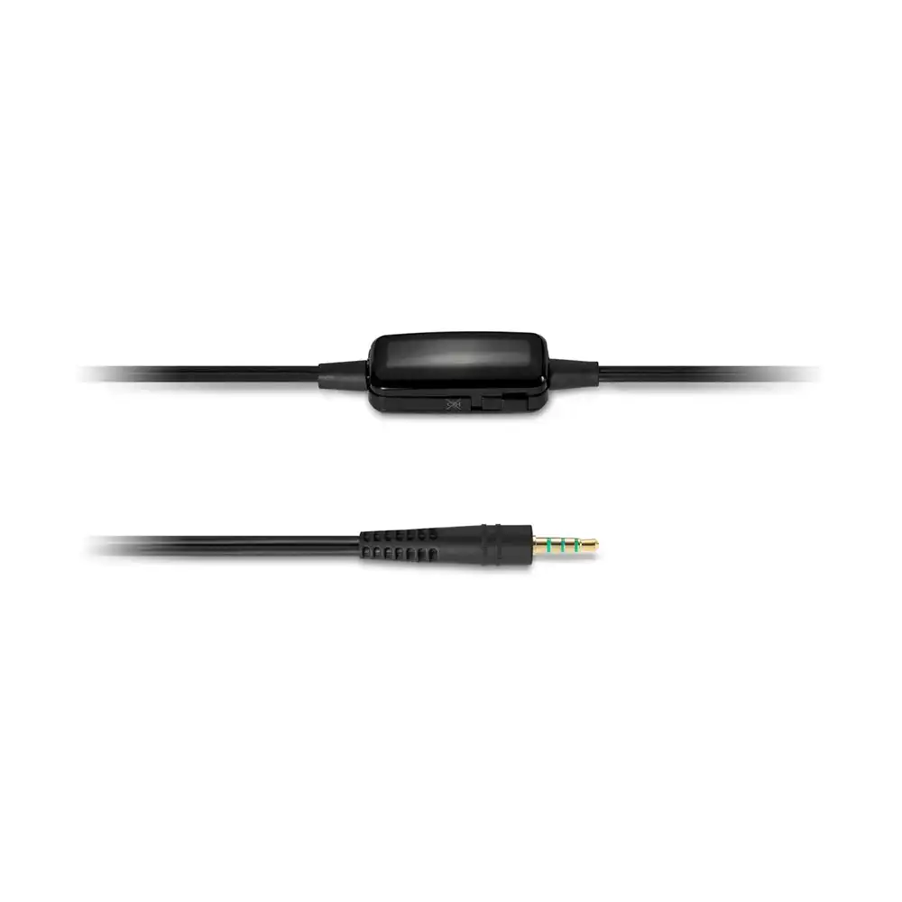 Kensington Hi-Fi Headphones Over-Ear Gaming Headset w/ Boom Mic/Volume Black
