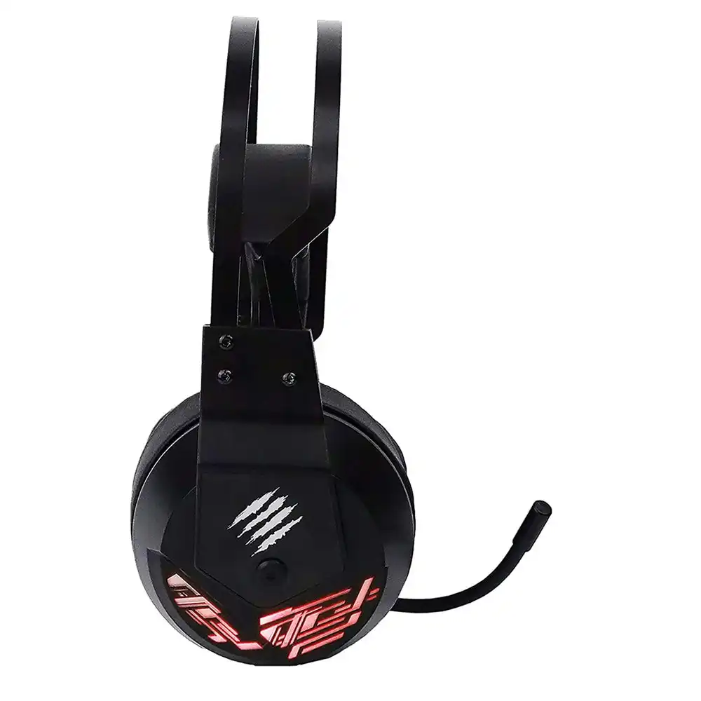 Mad Catz F.R.E.Q. 4 Over Ear Gaming Stereo RGB Headset w/3.5mm AUX/Mixer/Mic