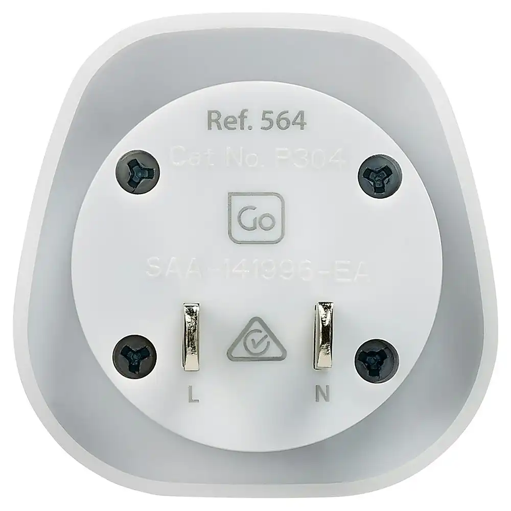 Go Travel AU/NZ To USA/JAPAN Adapter 2 Pin Wall Power Outlet Plug Socket
