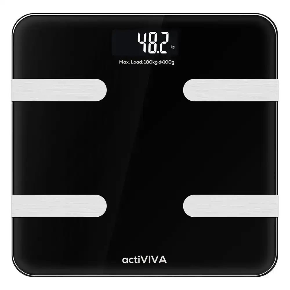 mBeat actiVIVA Bluetooth BMI Body Fat Smart Weight Bathroom Scale MB-SCAL-BT01