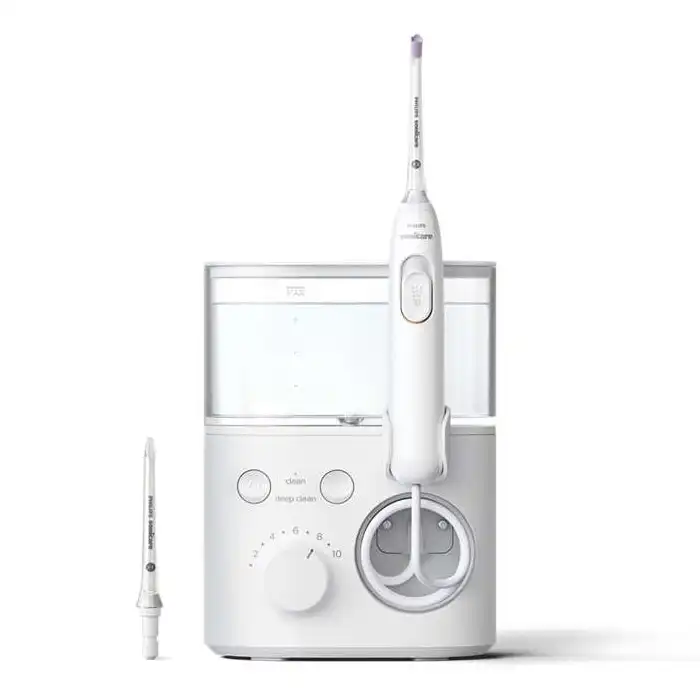 Philips Sonicare Power Water Flosser 3000 for Teeth w/ F3 & F1 Nozzle White
