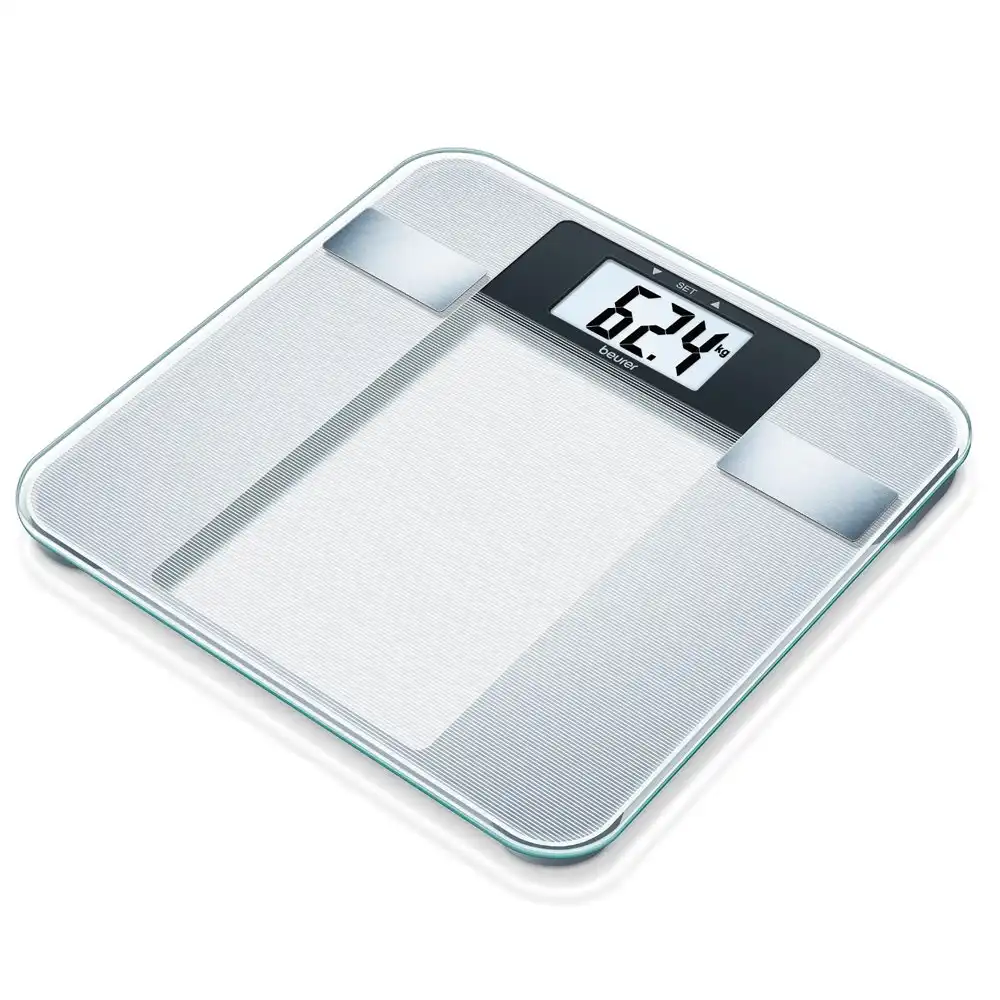 Beurer 150kg Diagnostic Digital Bathroom Scale Body Weight/Fat/Water/Muscle/BMI
