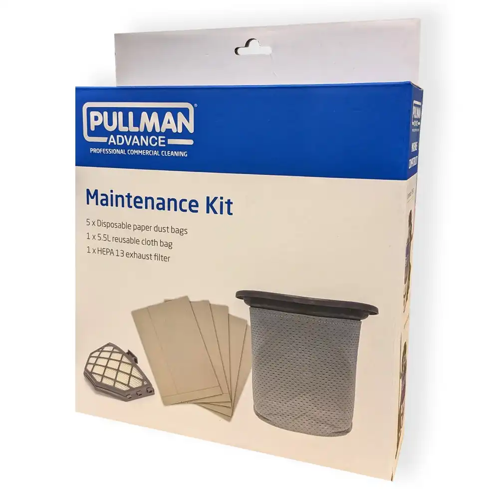 Pullman Advance Vacuum HEPA Filter/Dust/Cloth Bag Maintenance/Replacement Kit