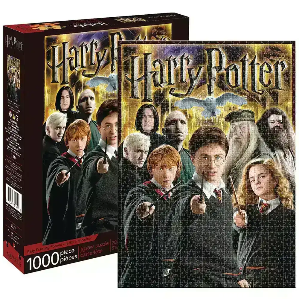 AQUARIUS Harry Potter Collage 1000pc Jigsaw Puzzle Children/Teen/Kids 14y+ Toys