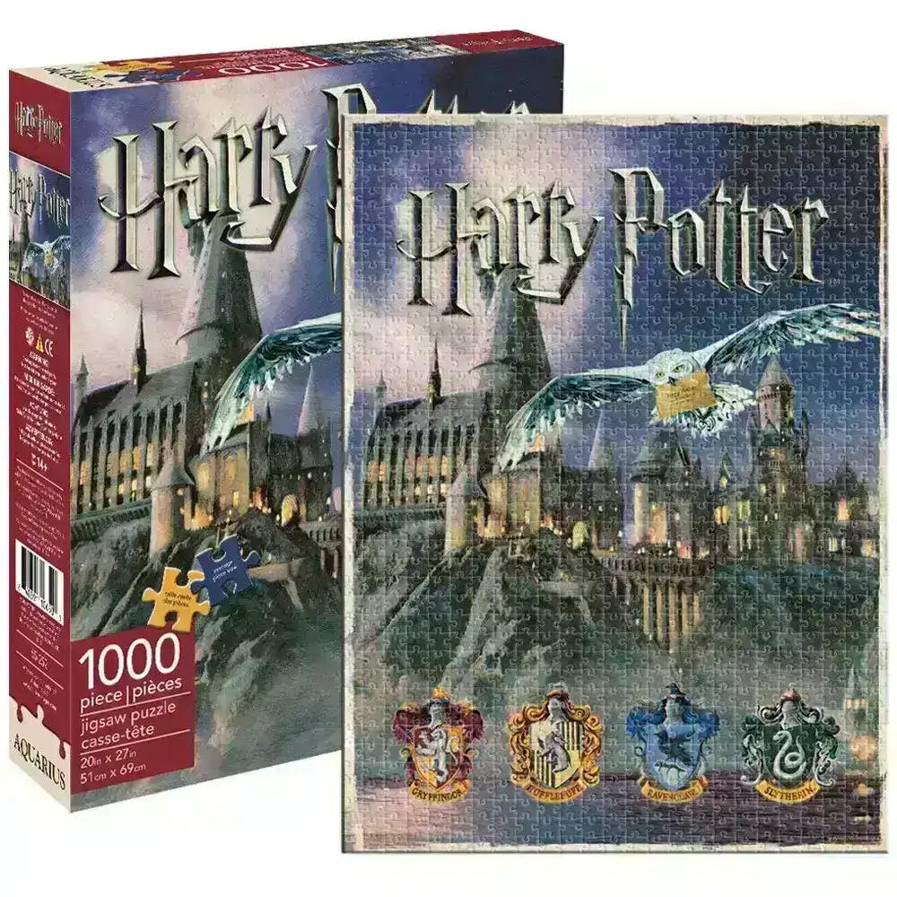 AQUARIUS Harry Potter Hogwarts 1000pc Jigsaw Puzzle Children/Teen/Kids 14y+ Toys