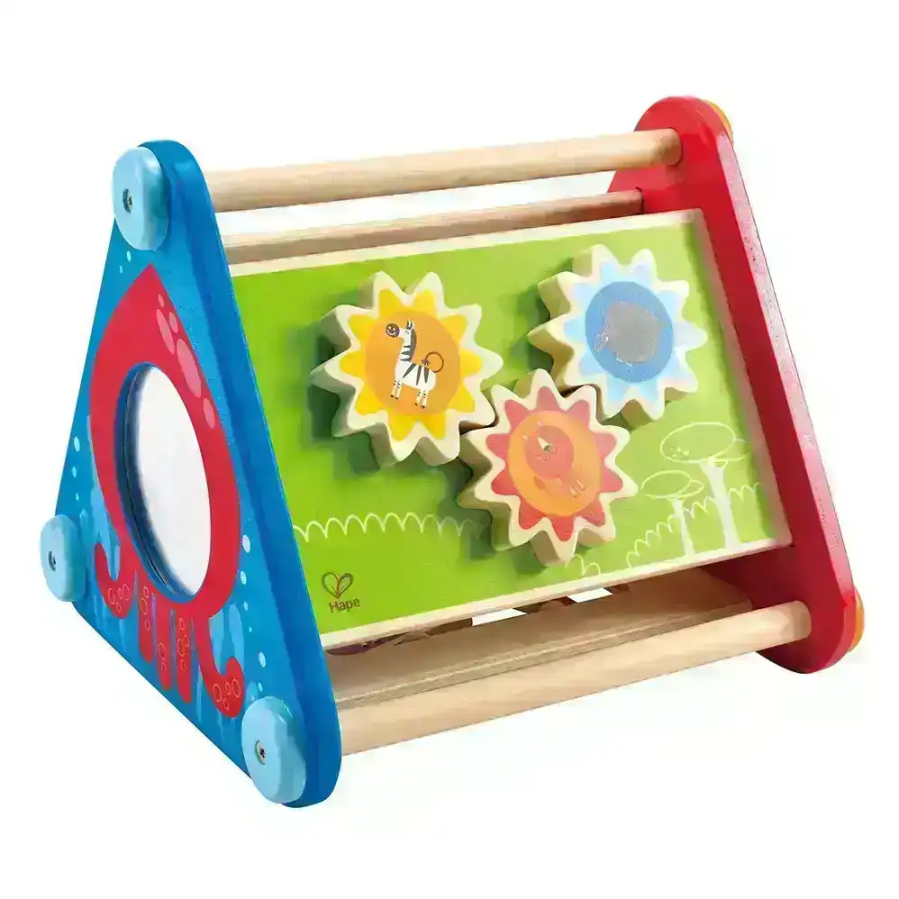 Hape Take-Along 25cm Educational/Activity Box Wooden Toy Kids/Baby/Infant 10m+