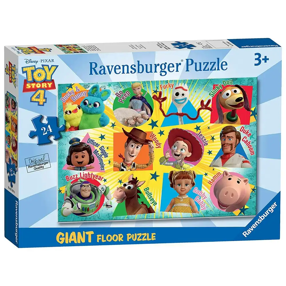 24pc Ravensburger Toy Story 4 Disney Giant Jigsaw Puzzle Kids/Children Toy 3y+