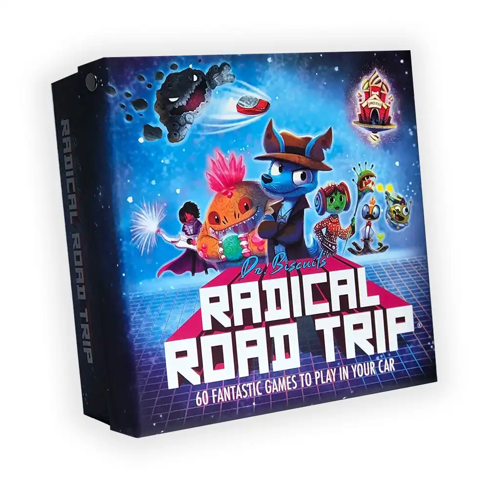 Dr. Biscutes' Radical Road Trip Travel Game Family Fun Play Toy Kids/Adult 8y+
