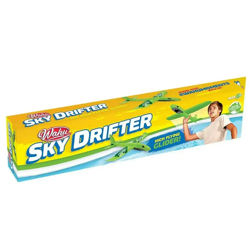 Wahu Sky Drifter High Flying Glider Kids/Children Foam Plane Kids Outdoor Toy 6+