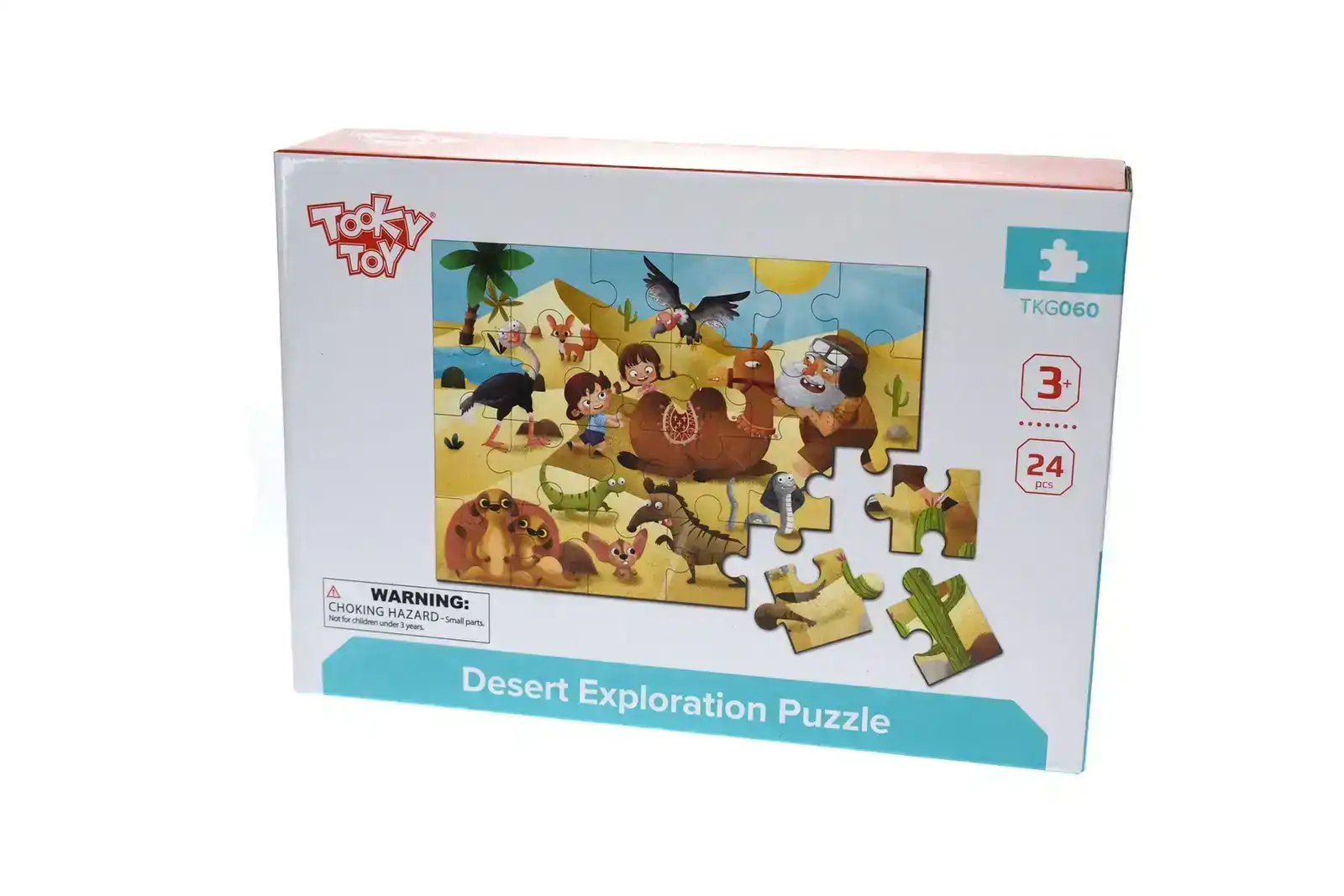 24pcs Tooky Toy Desert Exploration Children's/Kids Junior Jigsaw Puzzle 3y+