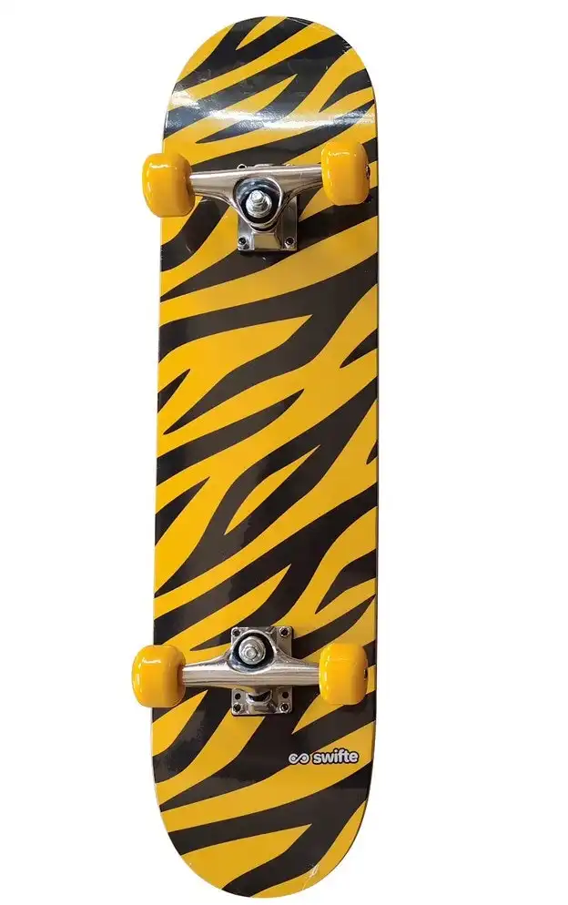 Swifte 31 X 7.75" Skateboard - Tiger