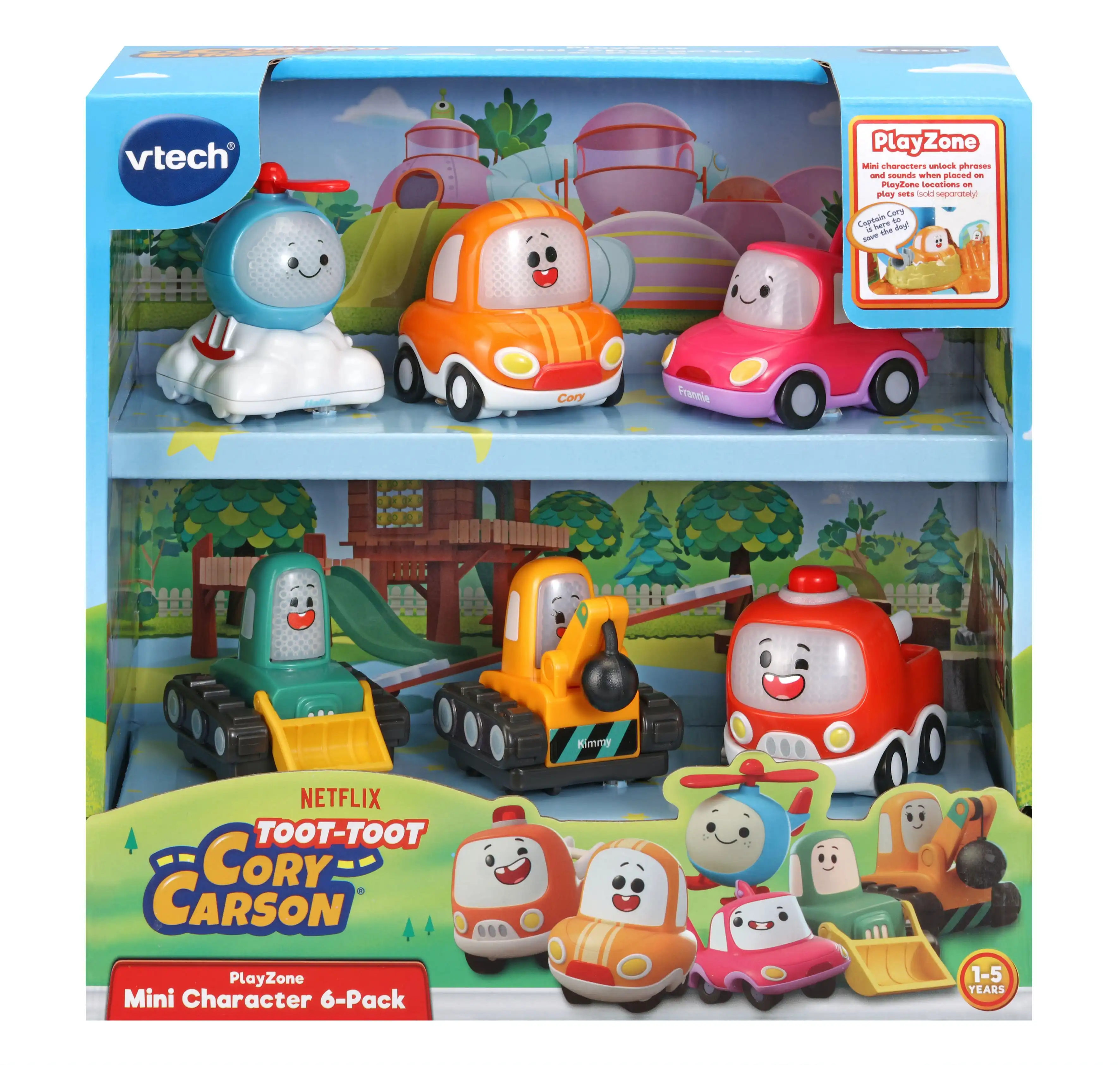VTech Toot-Toot Cory Carson Playzone Mini Character 6 Pack