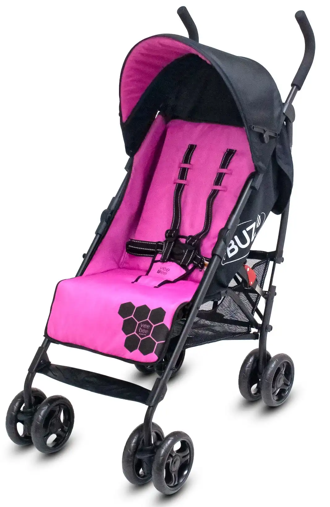 VeeBee Buz Umbrella Single Stroller - Rose Pink