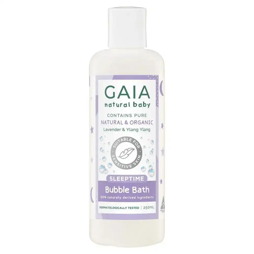 Gaia Natural Baby Sleeptime Bubble Bath 250ml