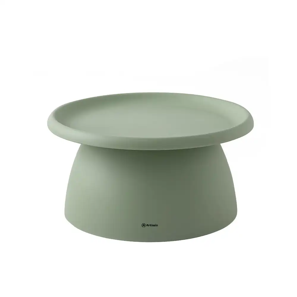 NNEDSZ Coffee Table Mushroom Nordic Round Large Side Table 70CM Green