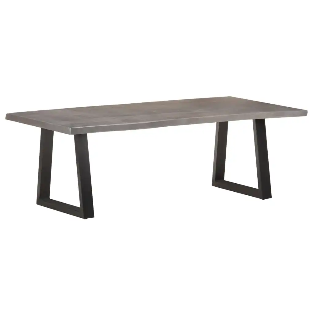 NNEVL Coffee Table with Live Edges 115x60x40 cm Solid Acacia Wood