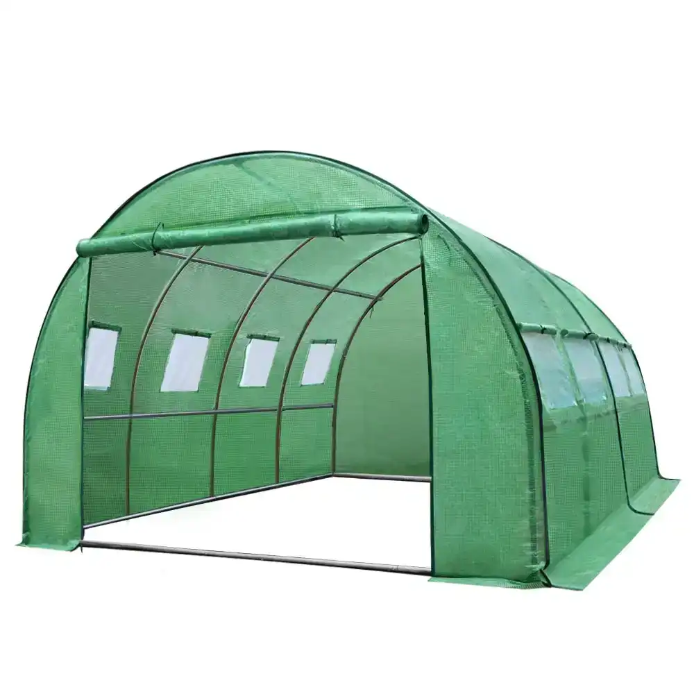 NNEDSZ Greenfingers Greenhouse 4X3X2M Garden Shed Green House Polycarbonate Storage