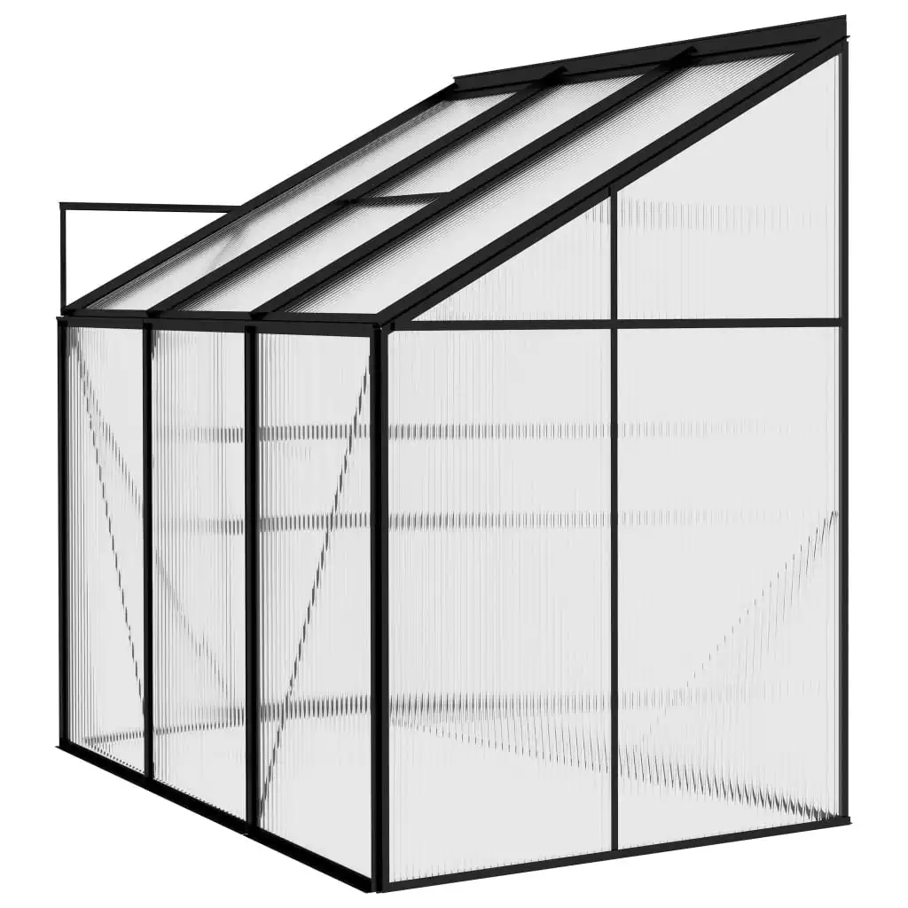 NNEVL Greenhouse Anthracite Aluminium 3.8 m³
