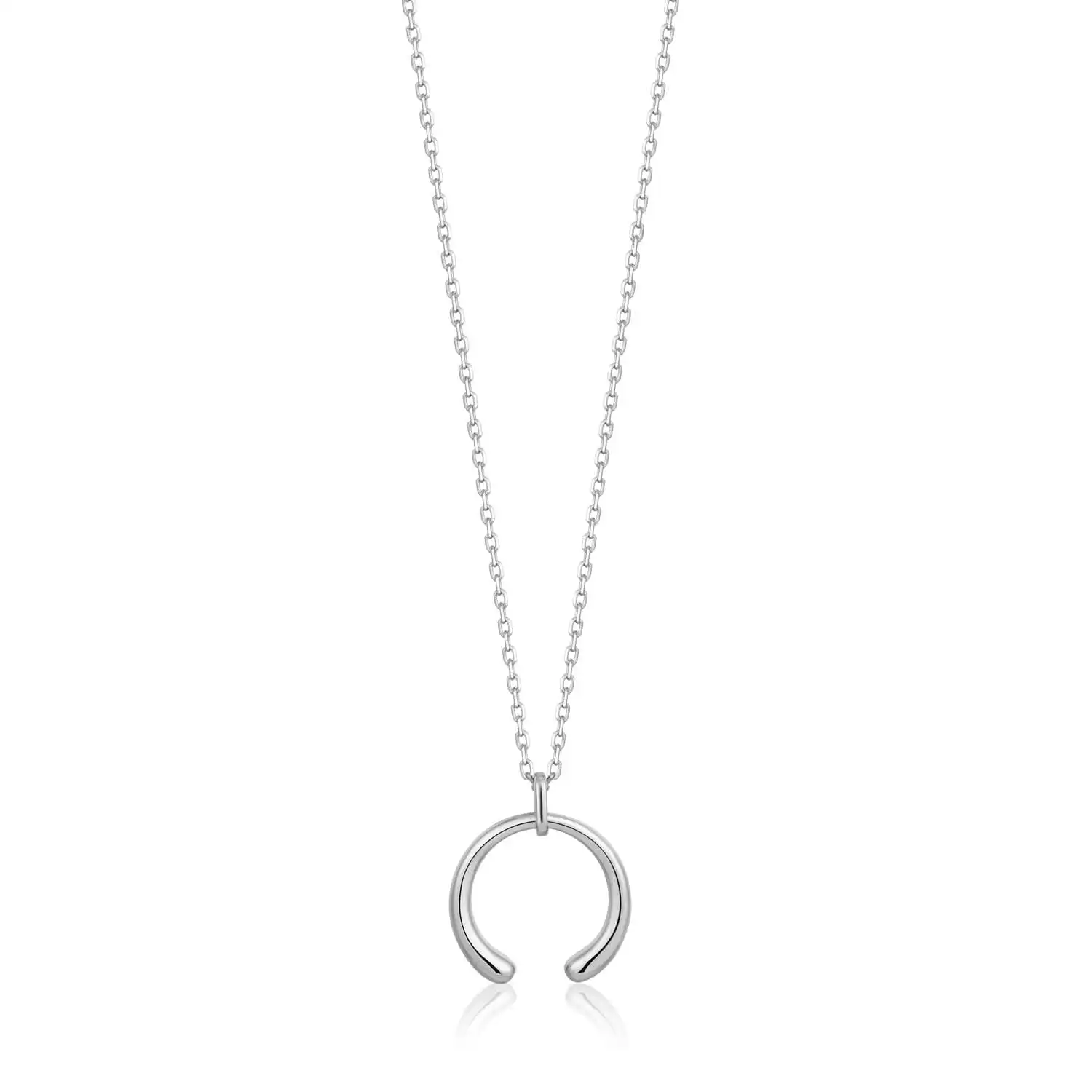 Ania Haie Luxe Curve Necklace - Silver