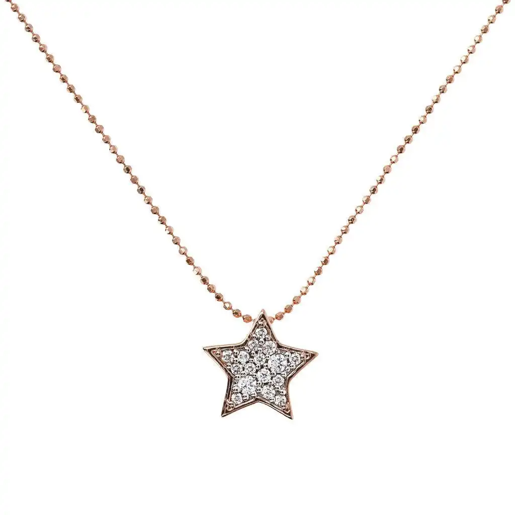 Bronzallure Star Necklace