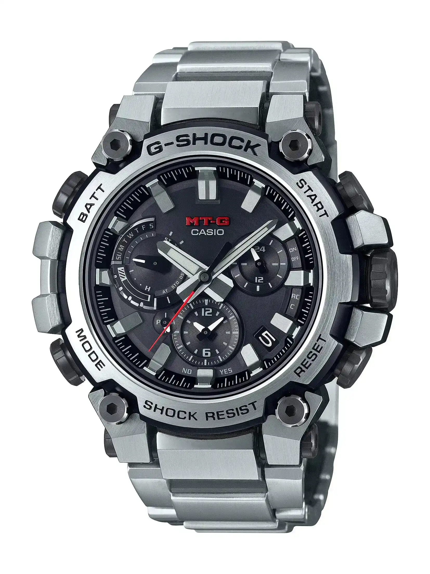 Casio G Shock MT-G Black and Silver Men's Watch MTG-B3000D-1A
