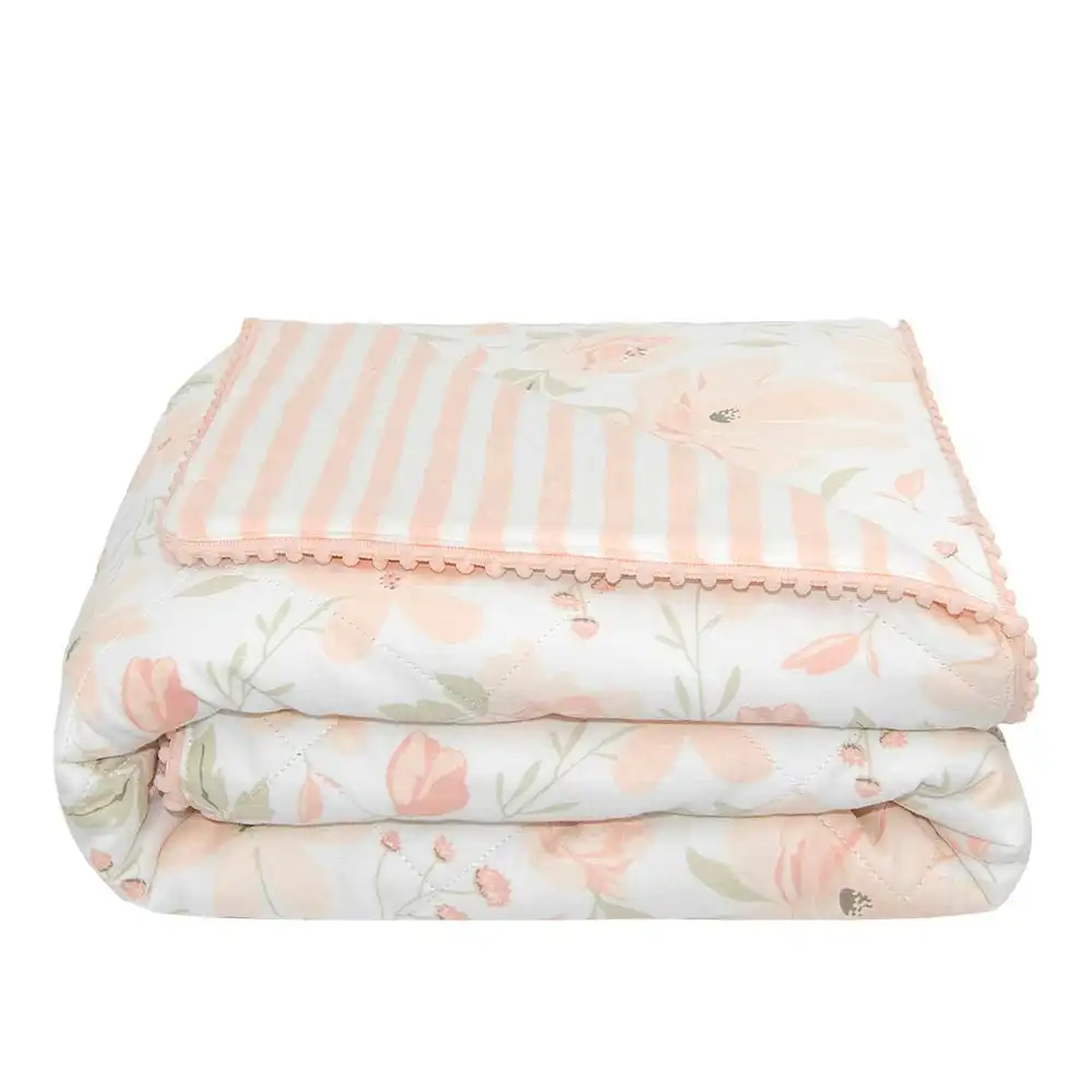 Living Textiles | Quilted Cot Comforter - Meadow