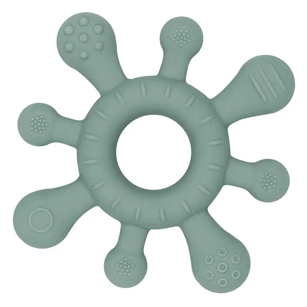 Playground by Living Textiles | Silicone Splash Teether - Sage