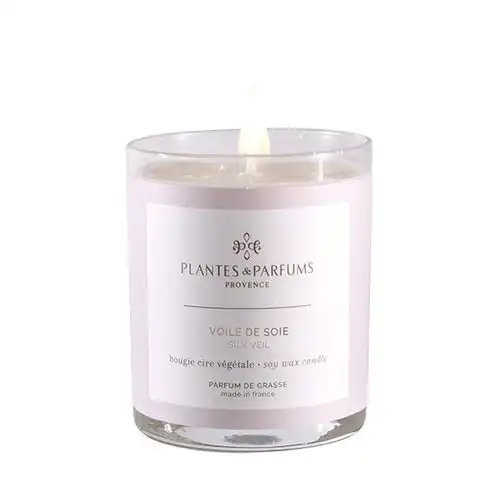 Plantes & Parfums | 75g Handcrafted Perfumed Candle - Frosted Rose