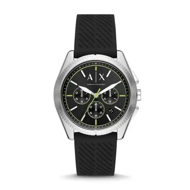 Armani Exchange Giacomo AX2853 Black and Silver Men's Watch