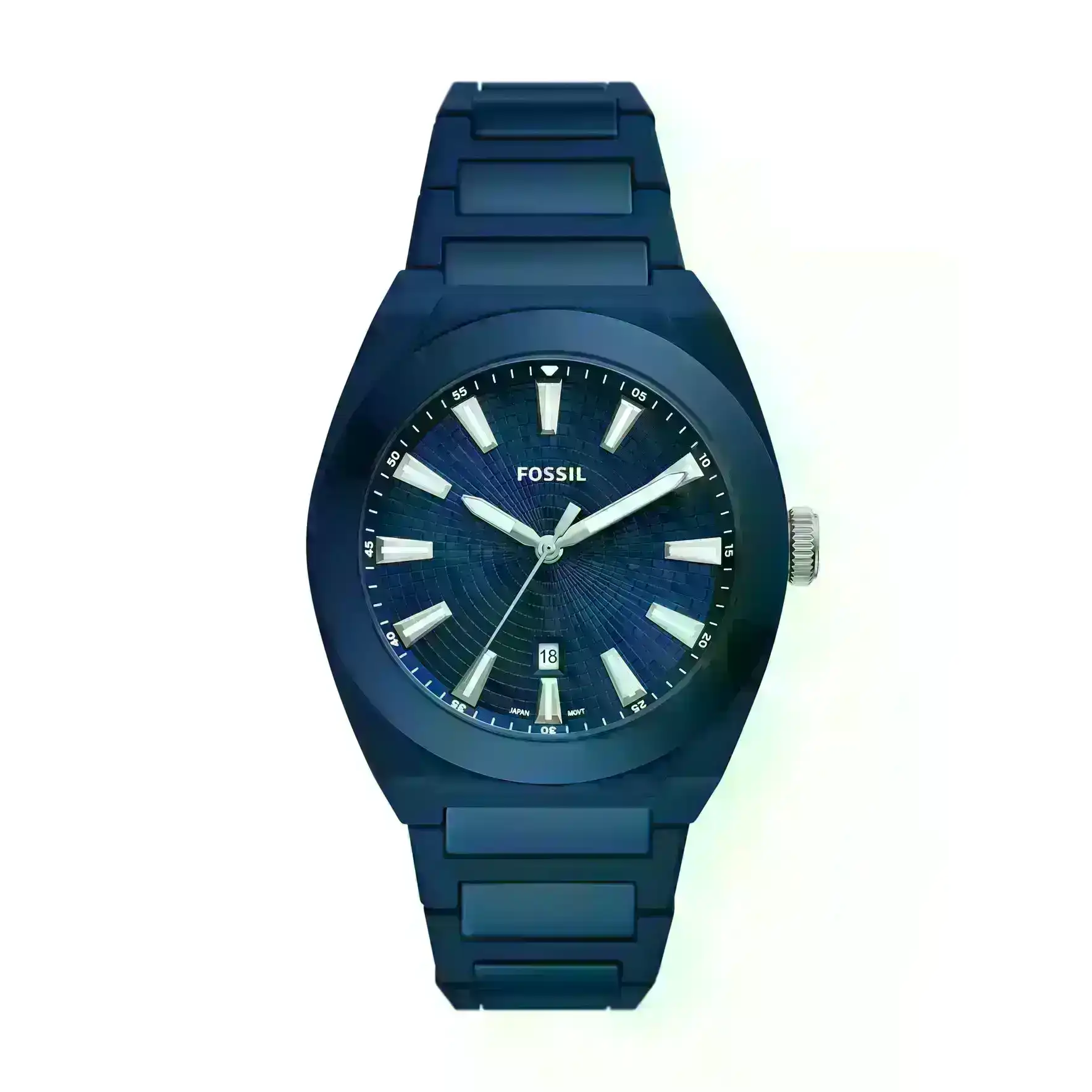 Fossil Everett Blue Ceramic Watch CE5029