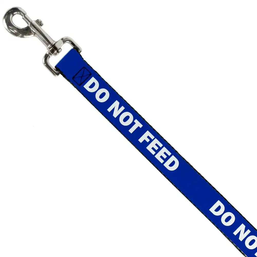 Buckle Down USA Dog Lead - 'Do Not Feed'