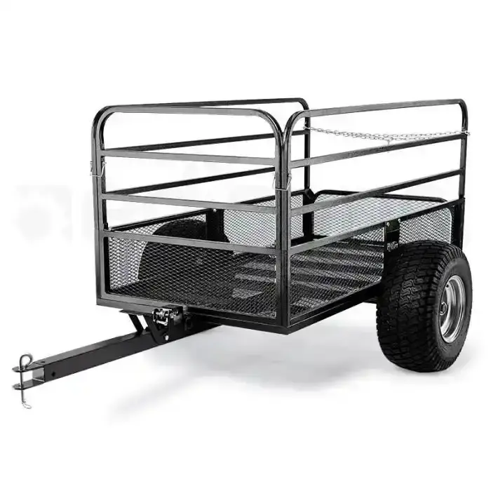 Towed Mesh Dump Cart 570kg Capacity