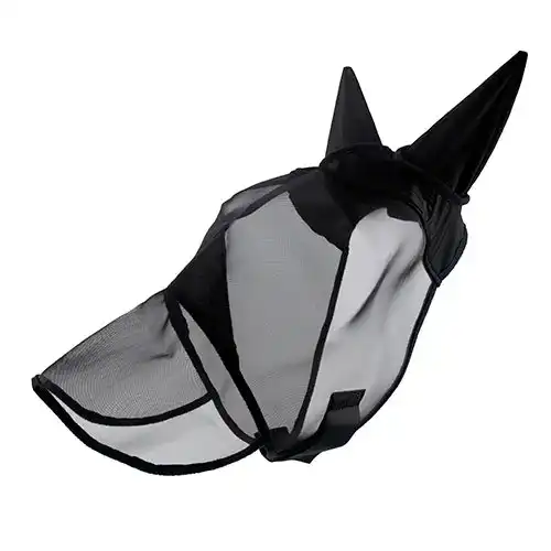 Equine Horse Fly Mask Mesh with Ear & Nose Protection