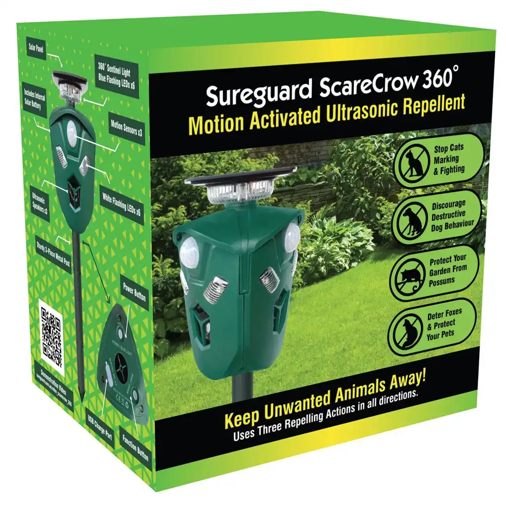 Scarecrow Motion Activated Ultrasonic Pest & Animal Repellent