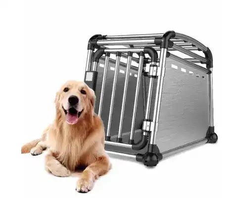 Aluminium Dog Travel Crate