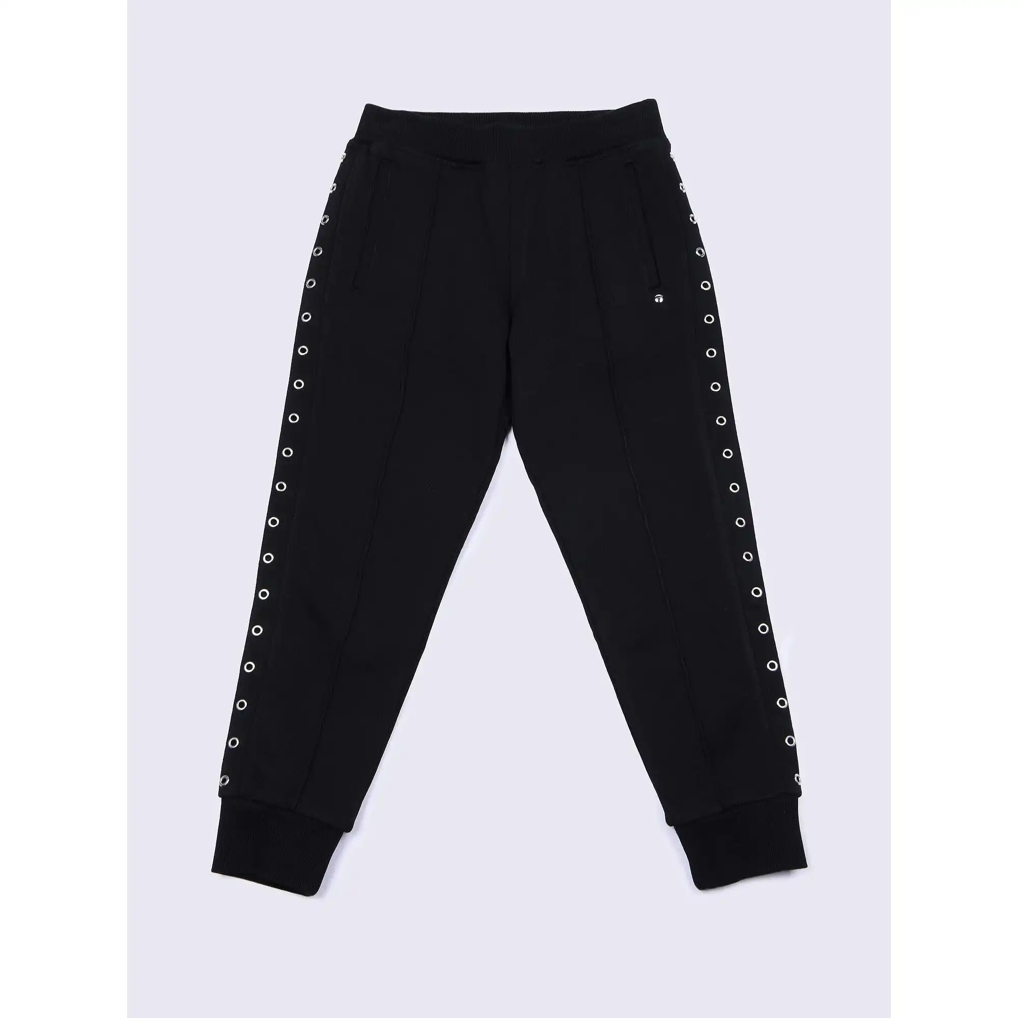 Diesel Girls Pjnaily - Joggers with Eyelets in Black