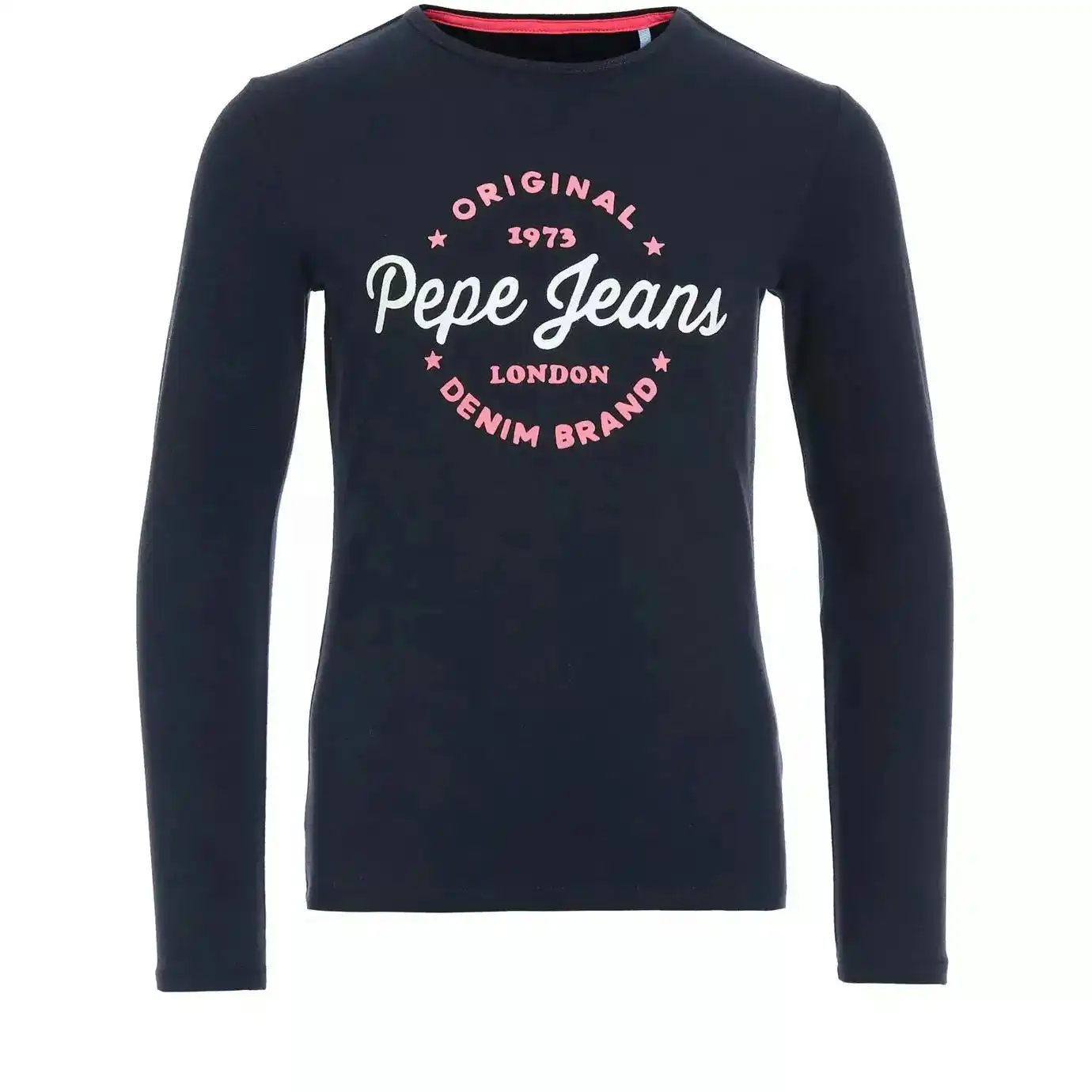 Pepe Jeans Girls Marge T-Shirt in Navy